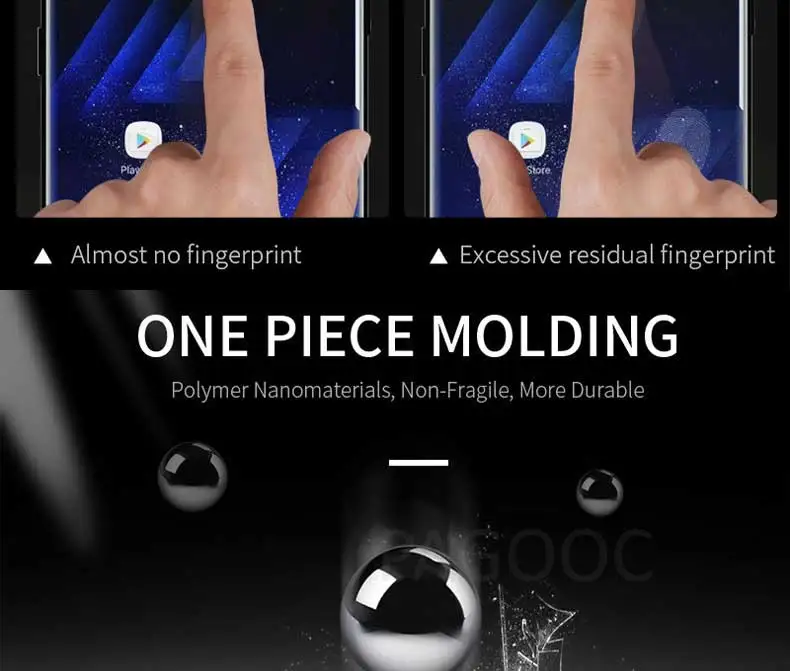 100D полностью изогнутое закаленное стекло для samsung Galaxy S9 S8 Plus Note 9 8 Защитная пленка для экрана samsung S7 S6 Edge S9