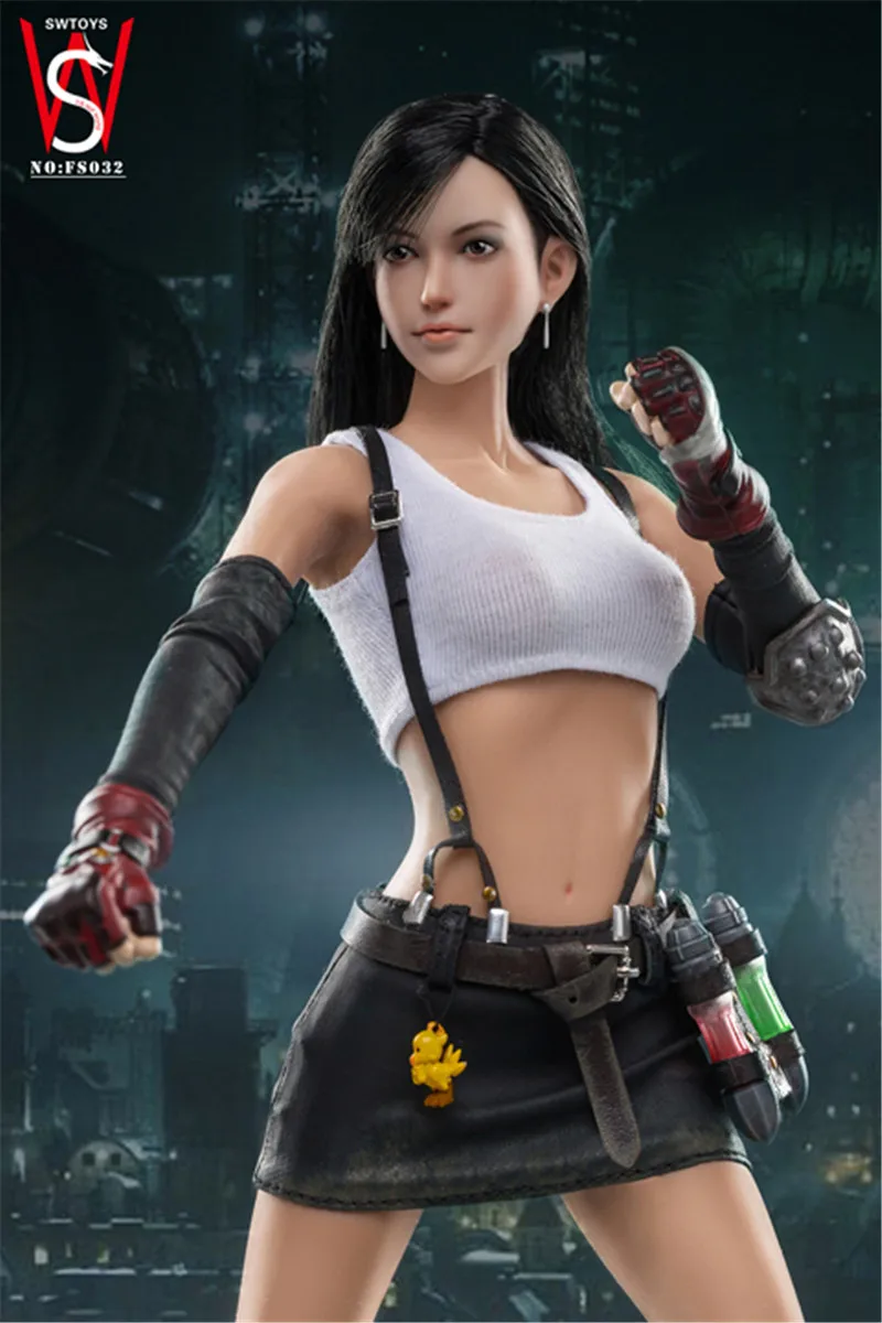 

FS032 1/6 Scale 12 inches Tifa Lockhart Goddess of Fantasy Action Figure Model for Fans Holiday Gifts