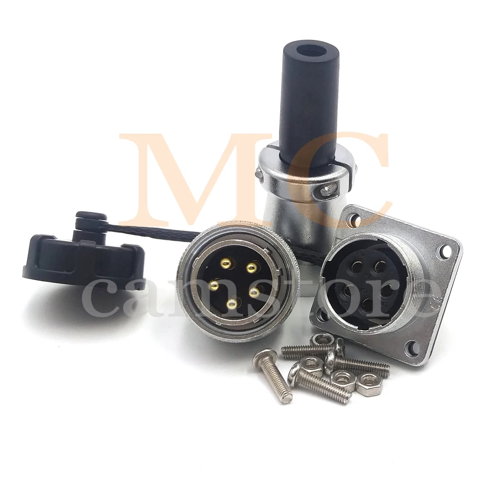 5-контактный панельный разъем WEIPU WS20 авиационный штекер и гнездо светодиодный