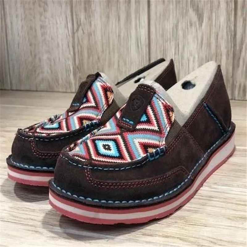 

Retro women's shoes 2020 new casual sports women's sneakers shoes fashion Platform mesh breathable large size women's loafers