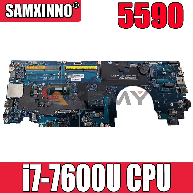 

Akemy i7-7600U DDM80 LA-F411P FOR Dell Latitude 5590 laptop motherboard CN-0XPMY5 XPMY5 8GRW7 mainboard BRAND NEW 100%tested