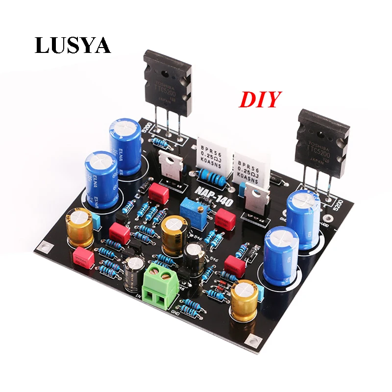 Lusya DIY NAP140 цифровой аудио усилитель мощности 80 Вт моноканальный класс AB Плата