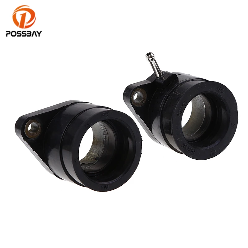 Запасные части POSSBAY для мотоцикла карбюратор с резиновым интерфейсом 2 шт. Yamaha XT600