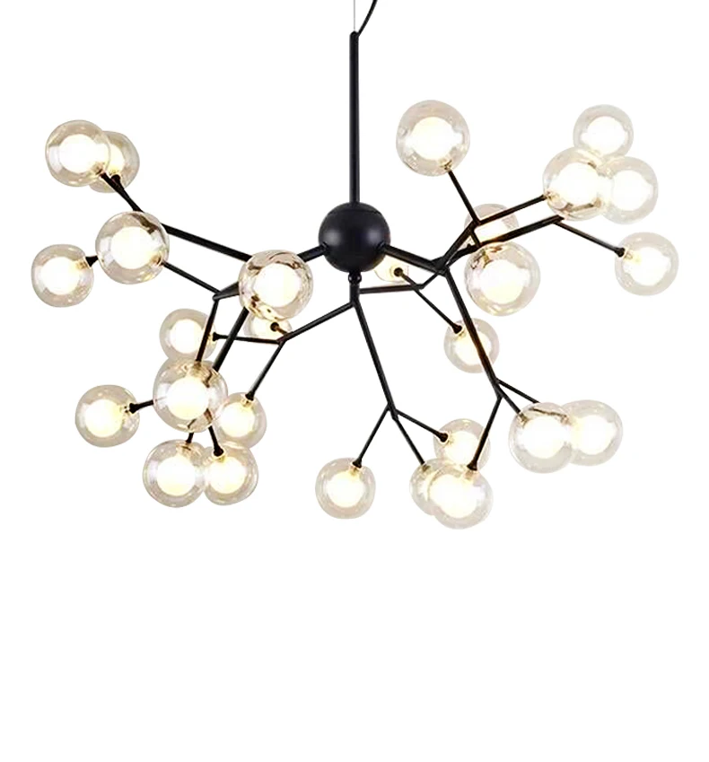 Северная Европа гостиная кулон Post современная лампа-Светлячок спальня