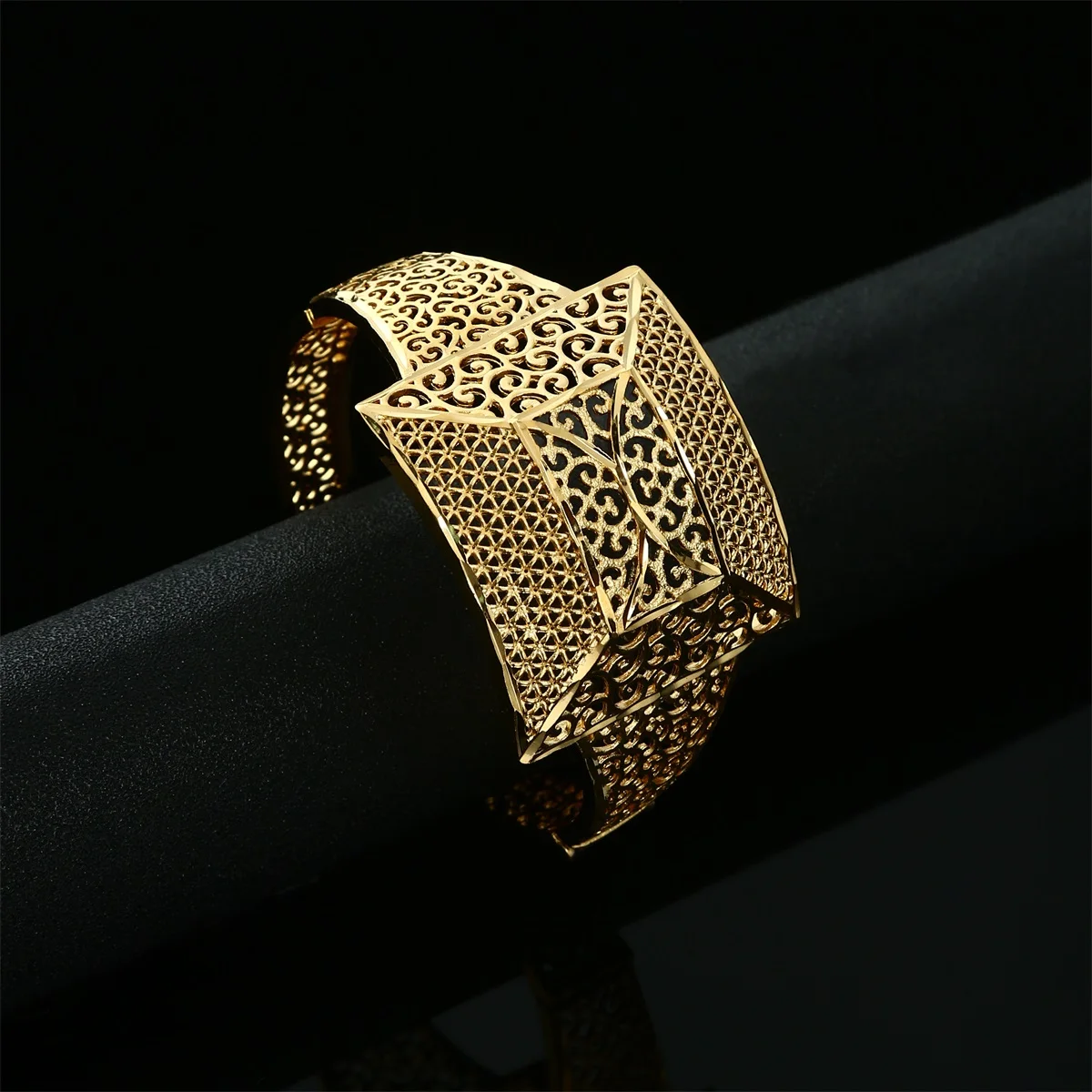 

Дубай золотой цвет африканский Ближний Восток браслеты Эфиопский Браслет-манжета ювелирные изделия для женщин мужчин