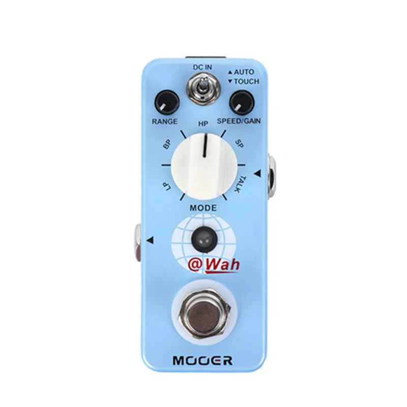 MOOER Цифровой Авто Wah педаль гитарный эффект настоящий обход полностью