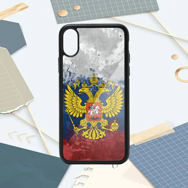 

Russian flag Symbol Phone Case PC for iPhone 11 12 pro XS MAX 8 7 6 6S Plus X 5S SE 2020 XR