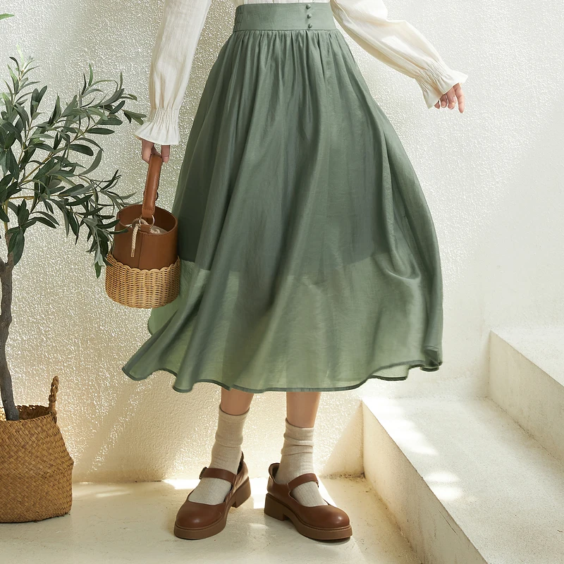 Женская юбка INMAN весна-осень элегантная повседневная разноцветная с высокой