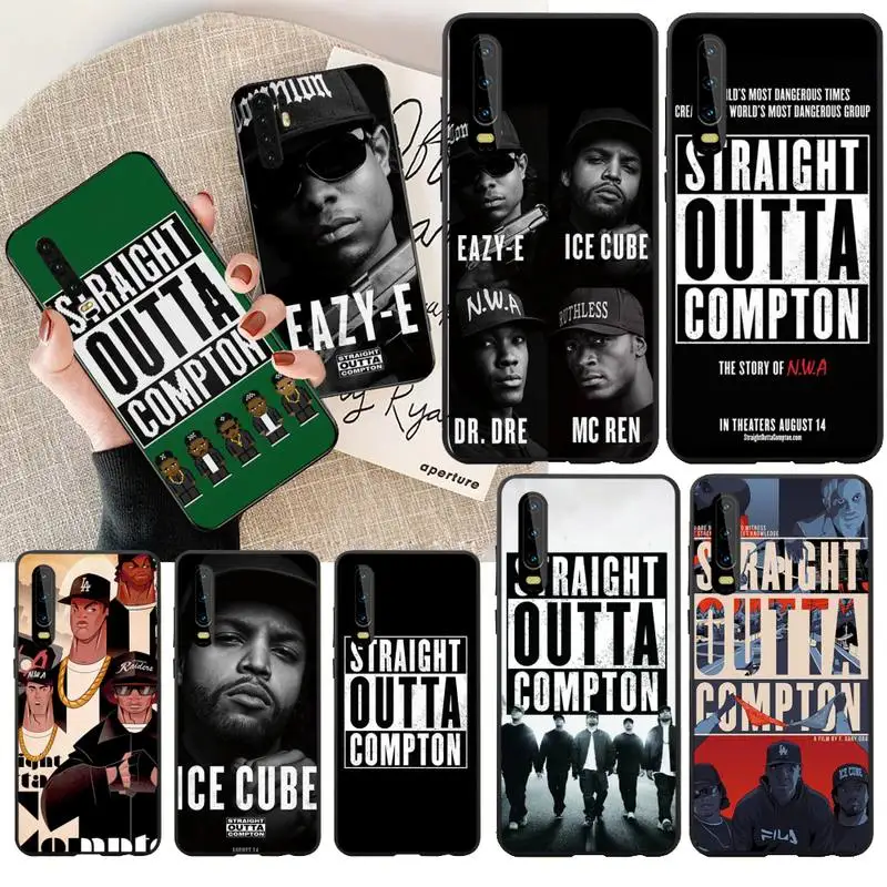 HPCHCJHM прямые из Compton NWA ночные часы художественный чехол для телефона Huawei P30 P20 Mate 20