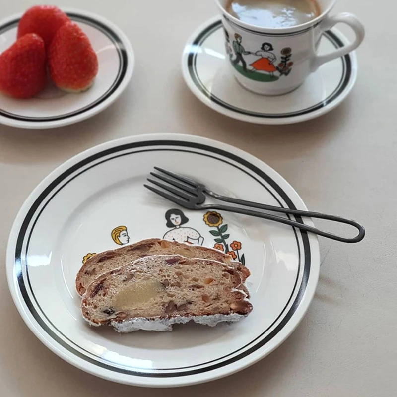 

34YB Elegant Life Silverware Cutlery Set Stainless Steel Utensils Including Knife Fork Spoon for Home Kitchen Restaurant