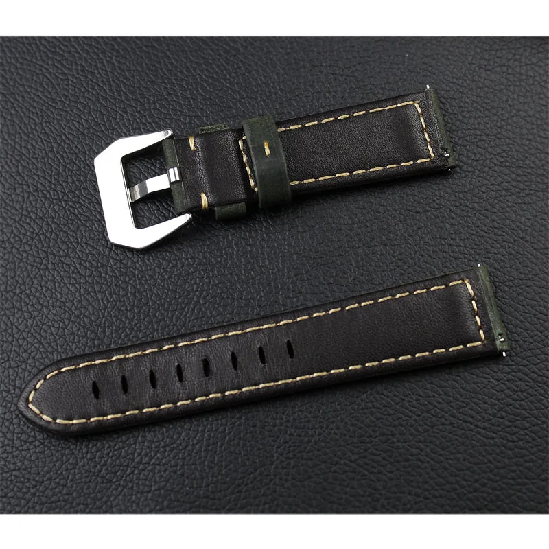 black Huawei watch GT 2 кожаный ремешок для samsung Galaxy watch 46 мм gear s3 Frontier band браслет 22 мм ремешок gear S 3 Классический 46 мм - Цвет ремешка: black