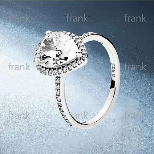 

196251CZ RADIANT LARGE TEARDROP RING