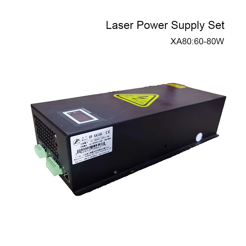 Блок питания лазера LASERPWR X80 CO2 + стеклянная лампа наилучший Набор для лазерного