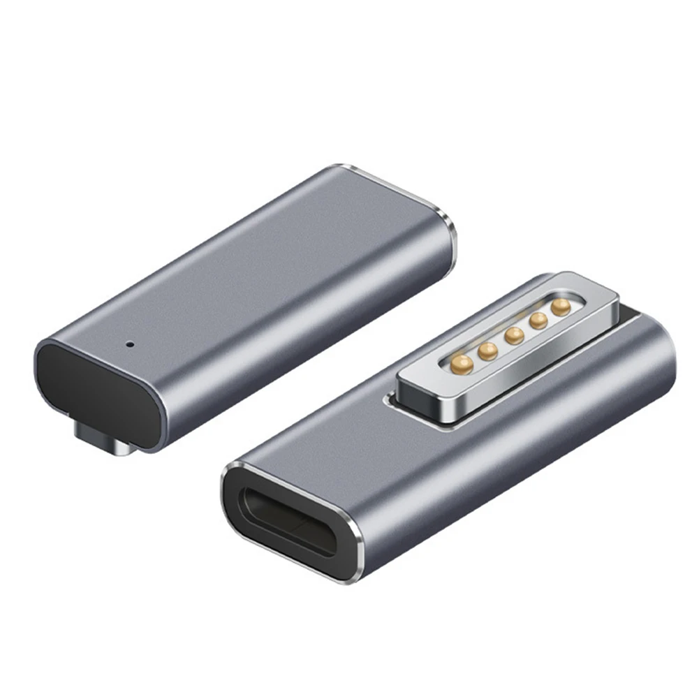 Новый адаптер Type C Magnetic USB PD для зарядки MacBook Pro с разъемами Magsafe1 и Magsafe 2, женский, быстрая зарядка 60W, магнитный переходник.