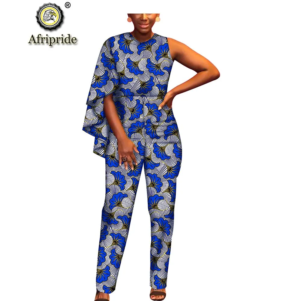 2018 ~ 2019 африканские Комбинезоны для женщин AFRIPRIDE dashiki bazin богатые чистого хлопка с