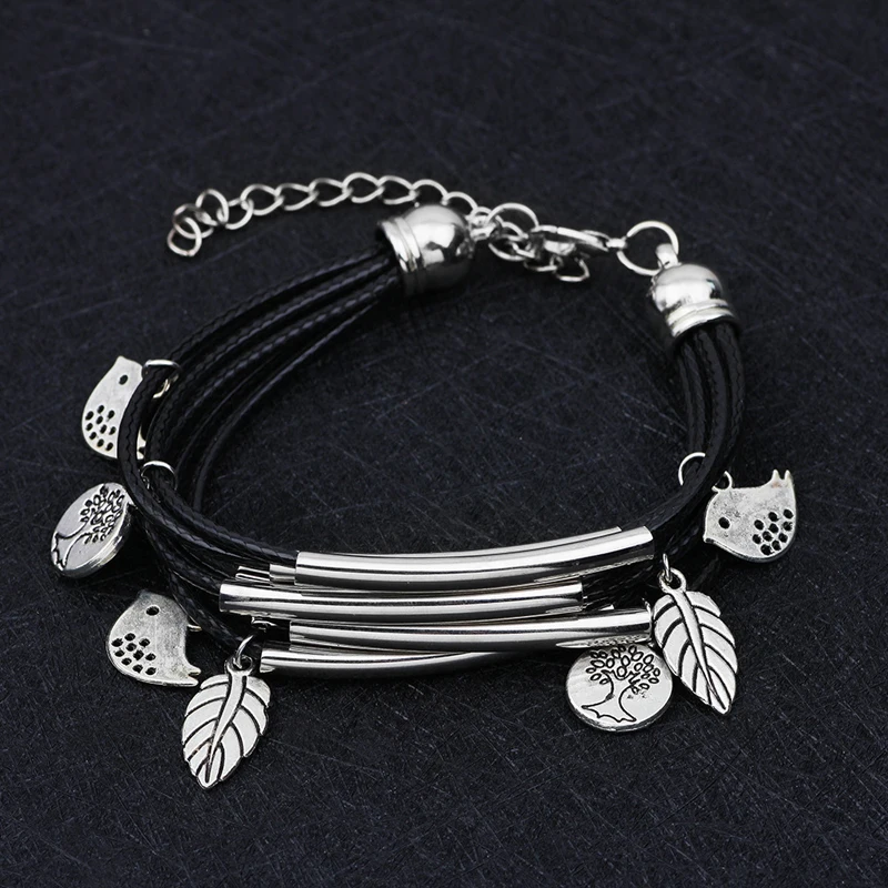 Новые Модные подвесные браслеты ручной работы для мужчин и женщин | Украшения