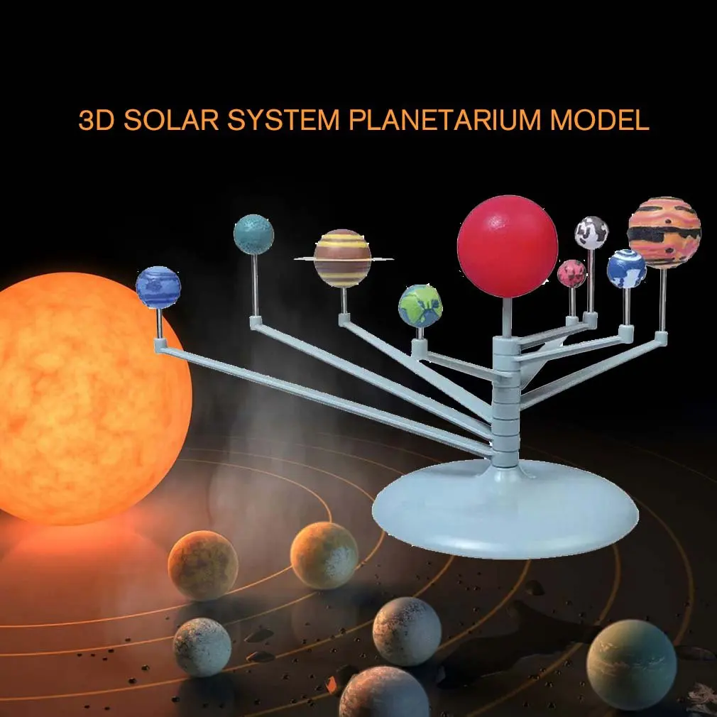 

DIY Kids Gift Solar System Celestial Bodies Planets Planetarium Model Building Kit Astronomy Science Educational Toys Hot