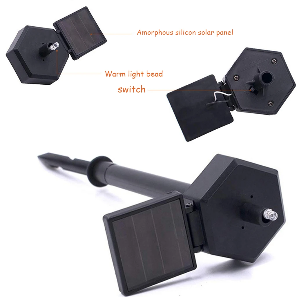 

Squirrel Solar Light With LED Garden Lights New Arrival Solar-Powered Lawn Lamp Home Outdoor Yard Garden Creative Solar Lamps