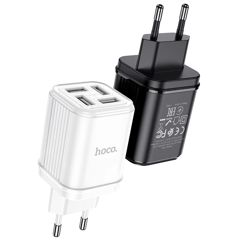 Беспроводное зарядное устройство Hoco Универсальное USB Зарядное 3.4A 4 порта быстрое