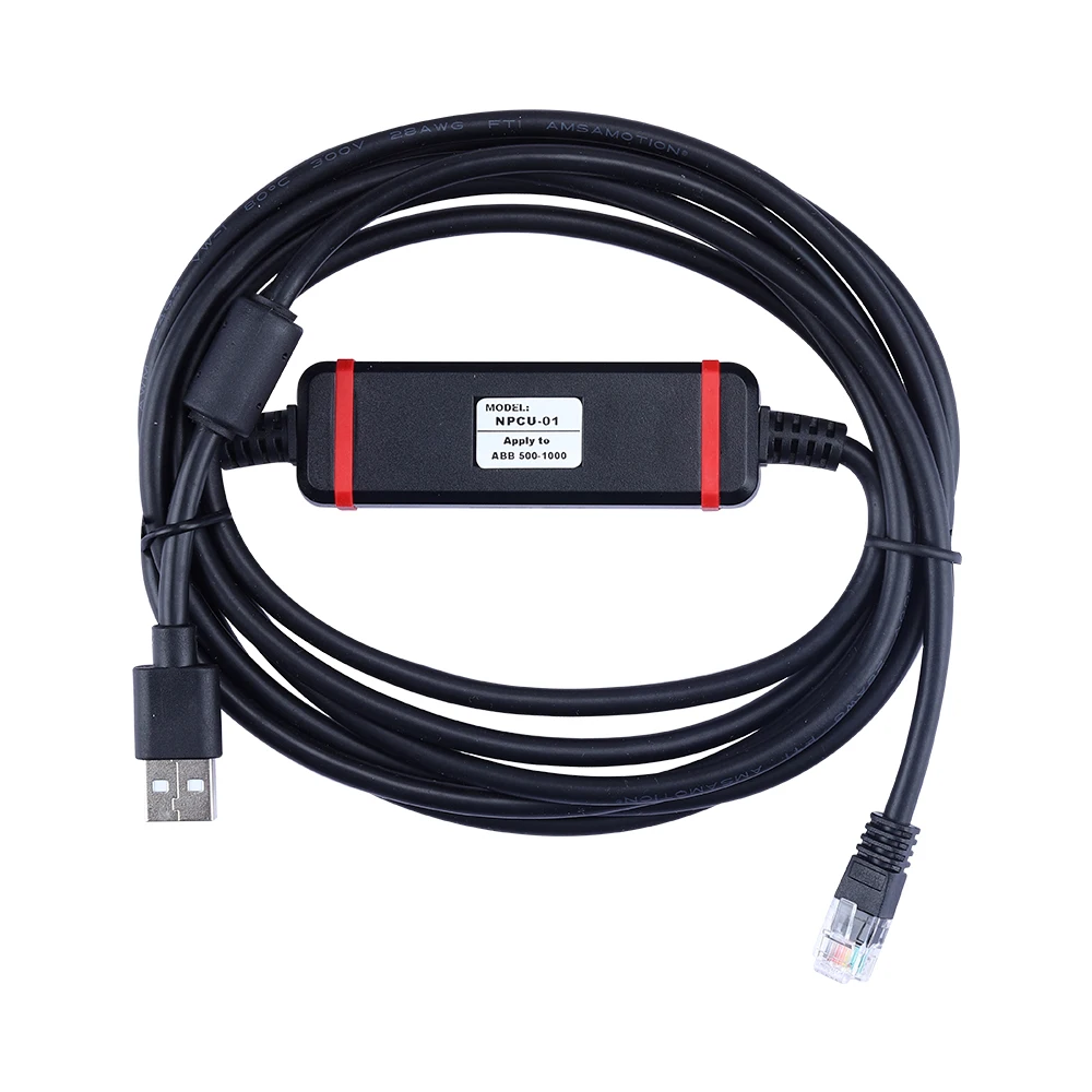 USB-NPCU-01 ДЛЯ ABB VFD ACS800 600 500 1000 DCS500 кабель для отладки USB преобразователя частоты