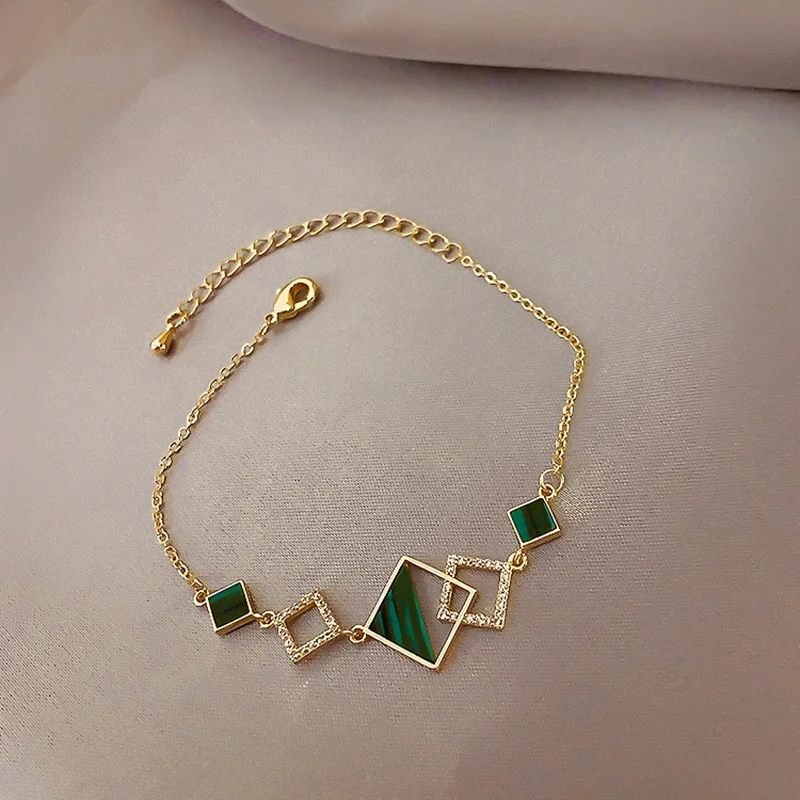 2020 корейский новый дизайн модные ювелирные изделия высококачественный Роскошный прозрачный Регулируемый