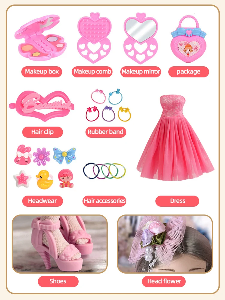 

DU JU MU BJD Doll,1/4 SD Dolls 18inch 18 Ball Jointed Dolls with Clothes Outfit Shoes Wig Hair Makeup Best Gift for Girls