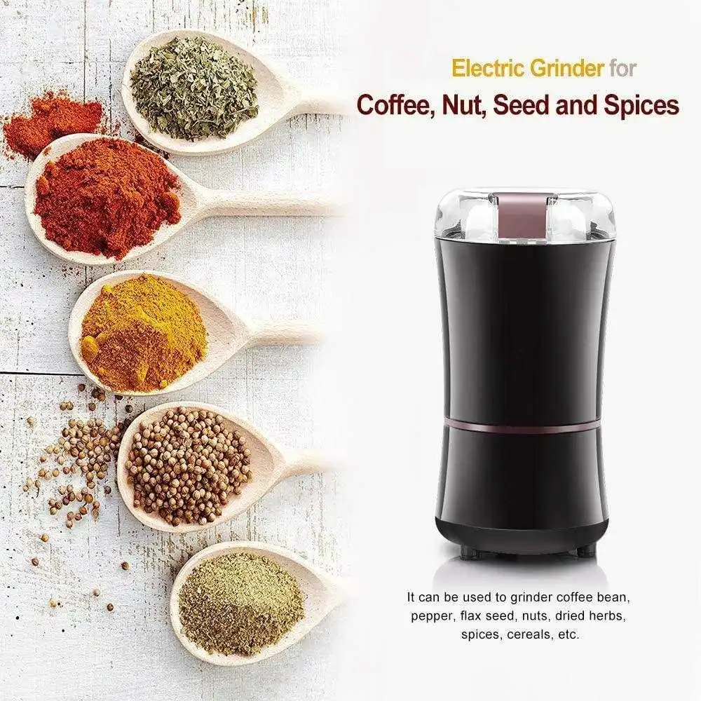 Preise 400W Kaffeemühle Elektrische Kaffee Maschine 304 Edelstahl 220V Elektrische Grinder Für Kaffee Bohnen Mutter Samen Gewürze Kräuter