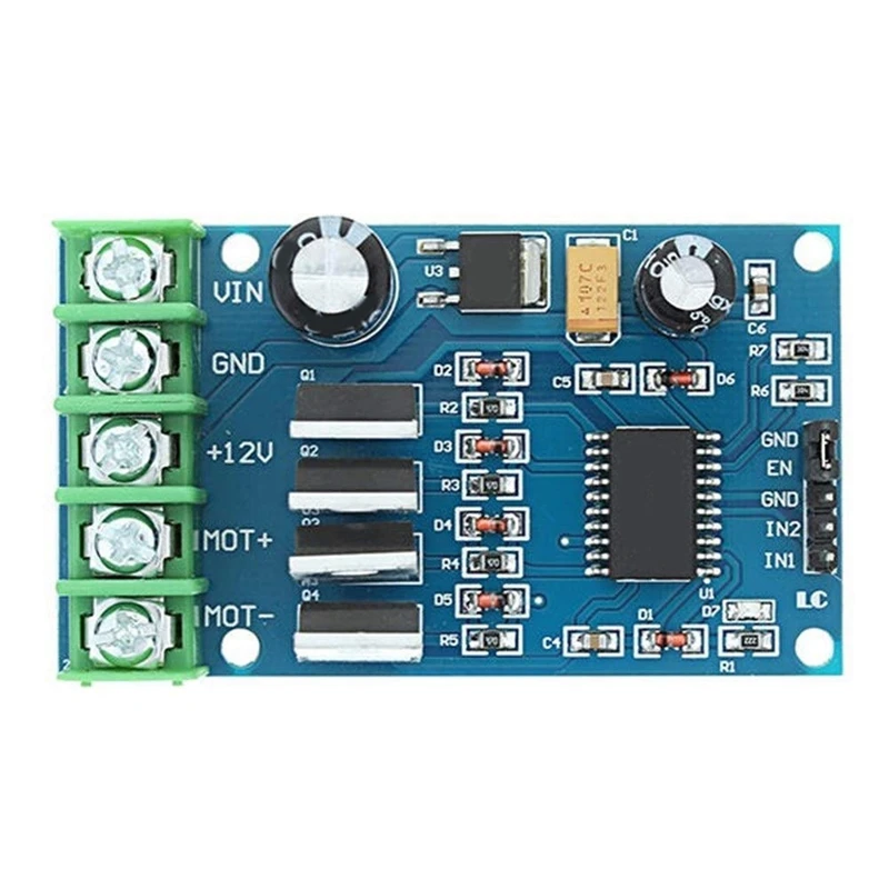 170 Вт Высокая мощность H-Bridge приводная плата NMOS с тормозами вперед и назад полный