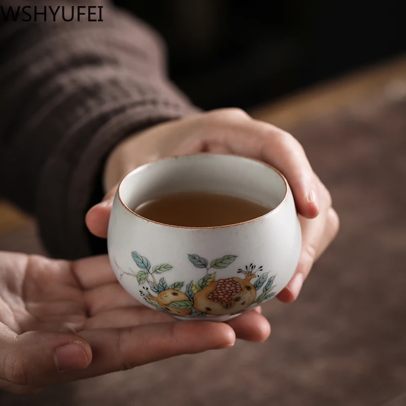 Чайный сервиз NLSLASI Jingdezhen 1 шт. чайная чашка в китайском ретро-стиле керамические