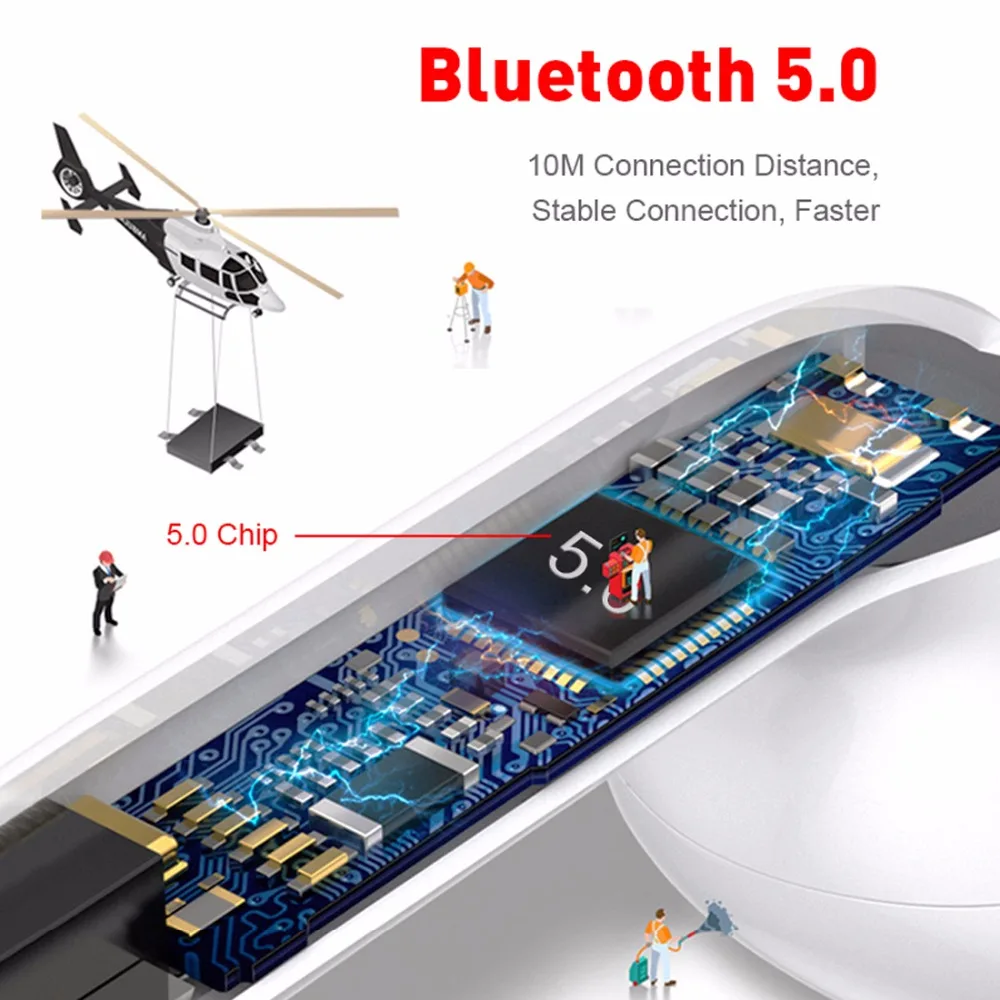 I10 tws bluetooth наушники беспроводные наушники зарядка Aire копия всплывающие наушники спортивные наушники супер бас наушники для телефона PK i500