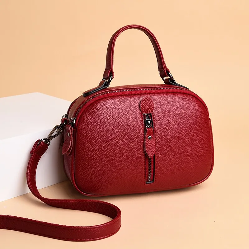 2019 Новая модная простая и элегантная женская сумка из искусственной кожи на