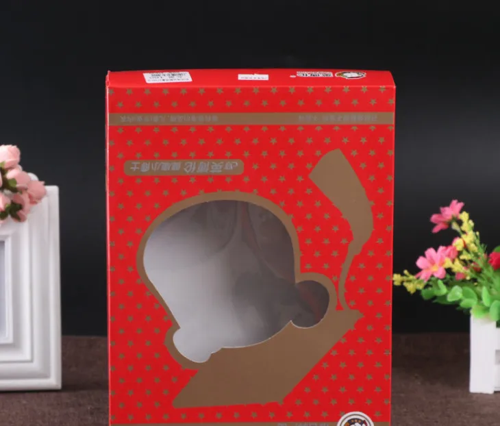 С защитой от ультрафиолетового излучения печать цмик красная бумажная коробка с