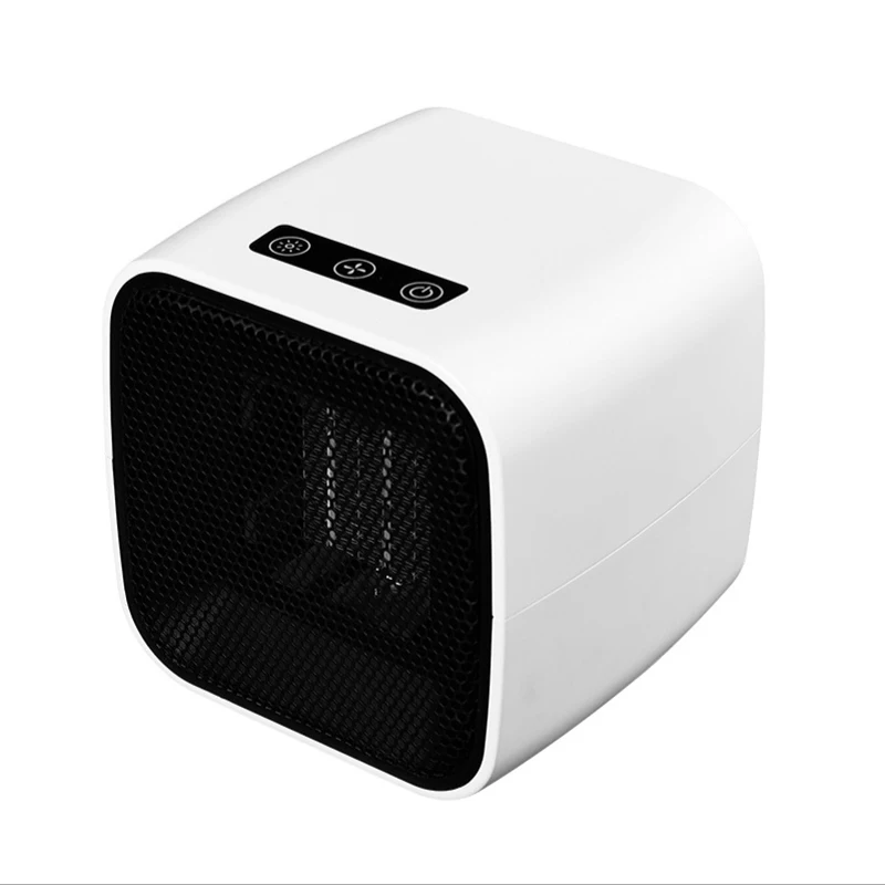 Electric heater Home office small heat fan indoor heater cold and warm mini intelligent desktop electric heater Bathroom heater