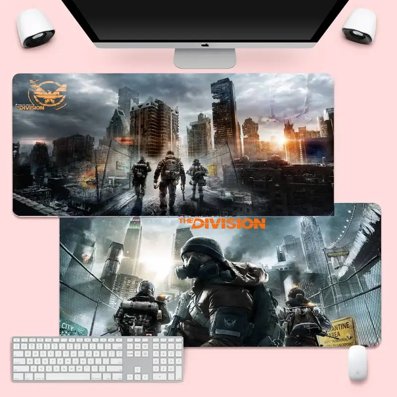 

tom clancy's the division Mouse Mat Gaming Mousemat XL Large Gamer Soft Keyboard PC Desk Mat Takuo Anti-Slip Comfort Pad