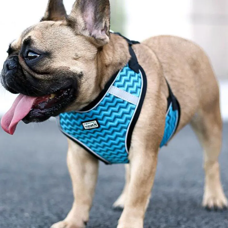 Светоотражающая Защитная нагрудная шлейка для домашних животных модный дышащий