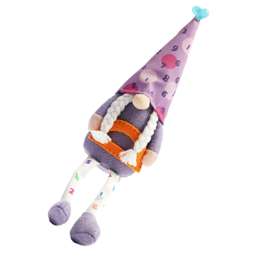 

1Pc Back-to-school Season Party Decor Doll Gift Adorable Gnome Doll Ornament