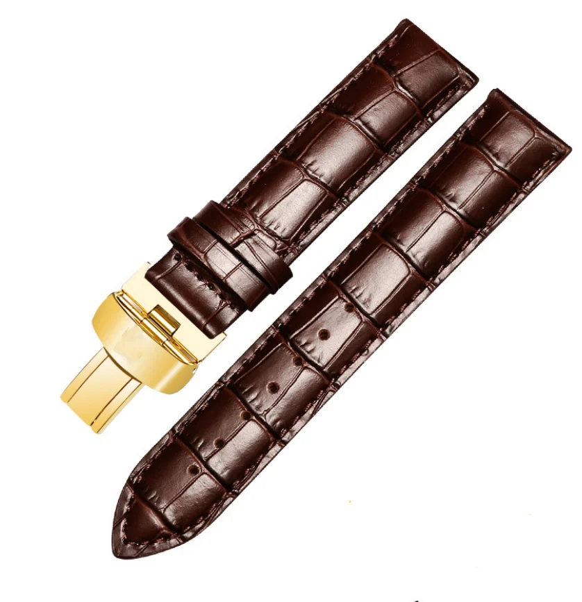 Ремешок из натуральной кожи для часов Tissot Lilock 19/20/21/22 мм 1853 замена T41 | Наручные