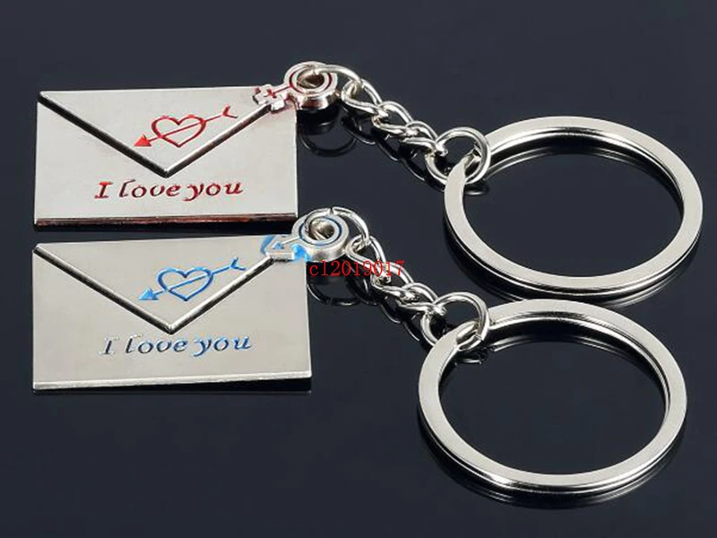 Креативный подарок для любимых металлический брелок ключей автомобильный