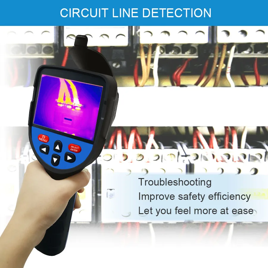 Тепловая камера XEAST быстро определяет и устраняет неисправности обнаружение