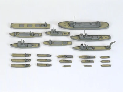 Тамия 31509 1/700 декорации набор аксессуаров для Tugger дисплей корабля коллекционная