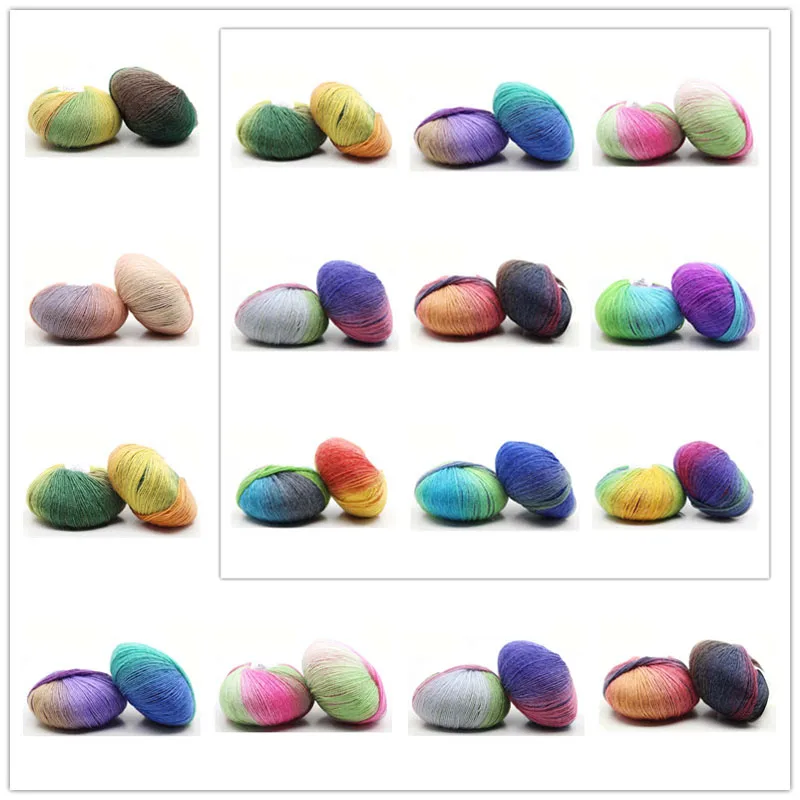 Вязаные изделия ручной работы разноцветные мягкие вязаные крючком Детские