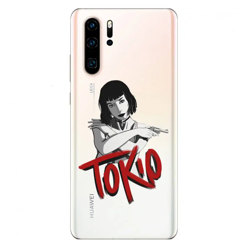 TPU La Каса де papel Tokio испанский ТВ Мягкий ТПУ силиконовый чехол для телефона для huawei Mate20 Mate10 P30 P20 P10 P9 P8 Lite Pro - Цвет: TPU