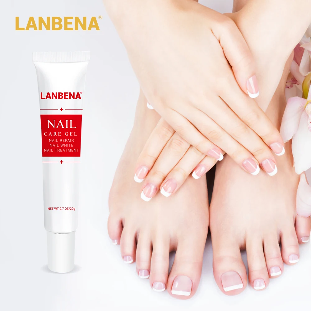 LANBENA гель для лечения грибковых ногтей, гель для восстановления ногтей, сыворотка для удаления онихомикоза, для пальцев ног, для ухода за ногтями и руками