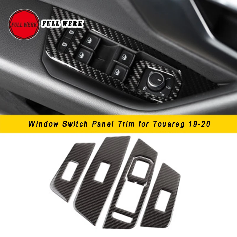 Эпоксидная отделка для интерьера автомобиля из углеродного волокна Touareg 19 21