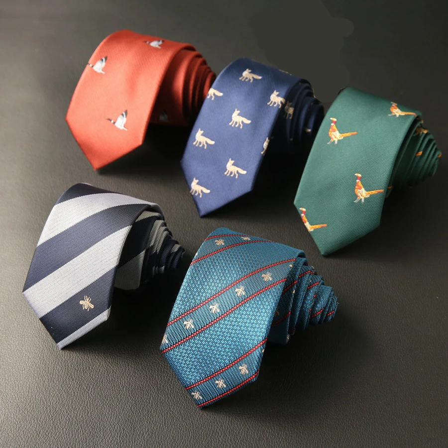 

Linbaiway 7cm Men's Tie Jacquard Woven Cravatta Neck Ties for Man Bridegroom Business Necktie Shirt Corbatas Custom Logo