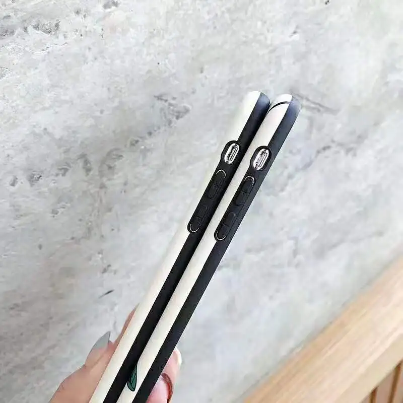 Cute Cherry Jerry Mouse Scrub soft Silicone case for iphone 11 Pro Max XS XR X 6 6s 7 8 Plus Funny Fresh Milk Phone back cover |