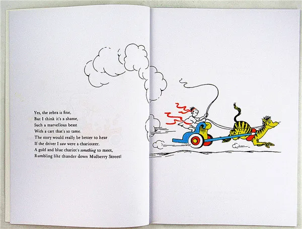 Dr. Сьюз серии яичницы Супер/и думать о том что я видел его на MULBERRY STREET Детская