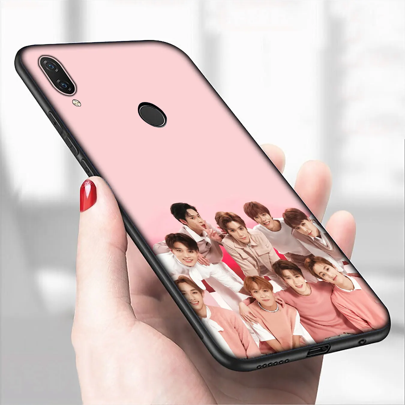 Мягкий силиконовый чехол NCT 127 DREAM U для Xiaomi Redmi Note 8 8T 8A 7 7A 6 6A 5 5A GO S2 K30 K20 Pro черный |