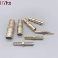 brass straight hose pipe fitting equal barb 4mm 6mm 8mm 10mm 12mm 14mm 19mm gas copper barbed coupler connector adapter