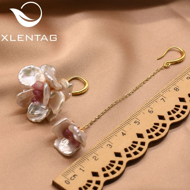 

Pearl Earring Necklace, European and American fashion, pure handmade design, punk, elegant, lovely, women earrings